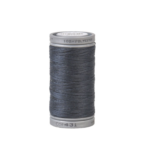 Super strong polyester thread 125m high quality navy blue