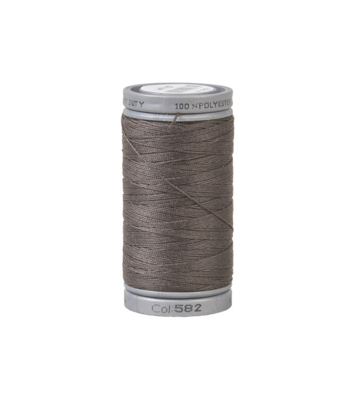 Super strong polyester thread 125m high quality brown