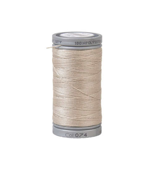 Super strong polyester thread 125m high quality beige