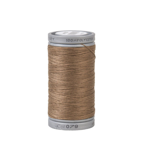 Super strong polyester thread 125m high quality brown