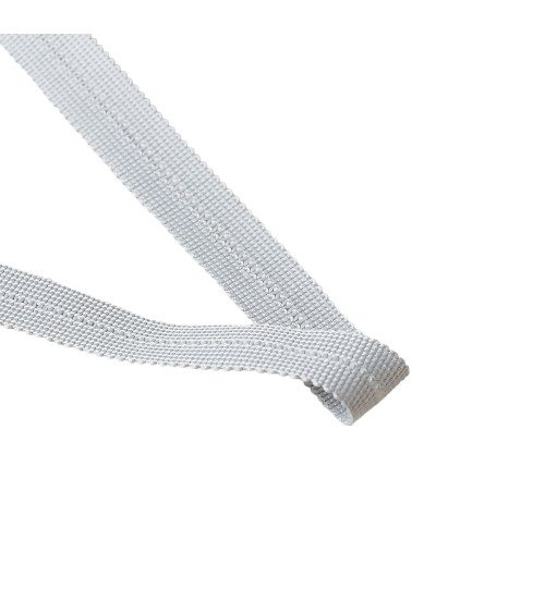 Bobina da 25 m treccia prepiegata da 20 mm grigio nero