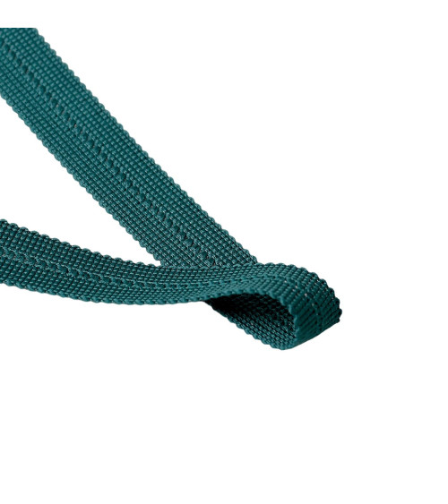 Bobina da 25 m di treccia prepiegata da 20 mm verde bottiglia