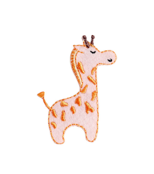 Baby Giraffe Iron-on Patch 2.7cm x 5cm