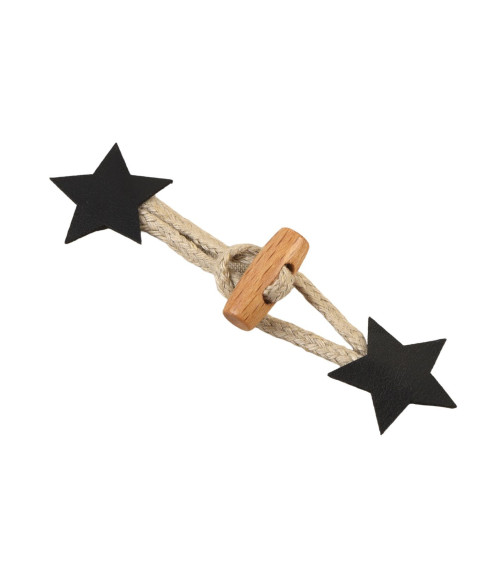 Brandenburg star imitation black 10cm x 2.8cm