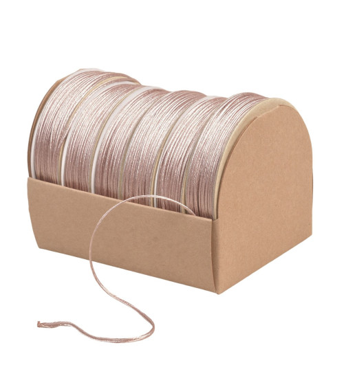 10m spool of 2mm beige embroidery cord