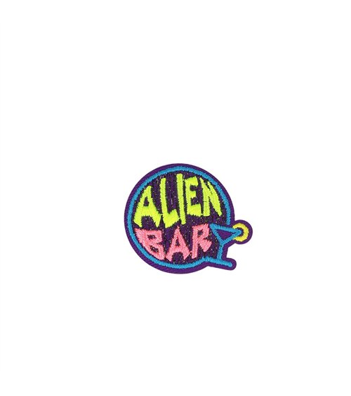 Ecusson thermocollant alien alien bar 3cm x 3cm