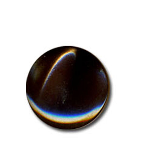 Candy-shaped button in brown color