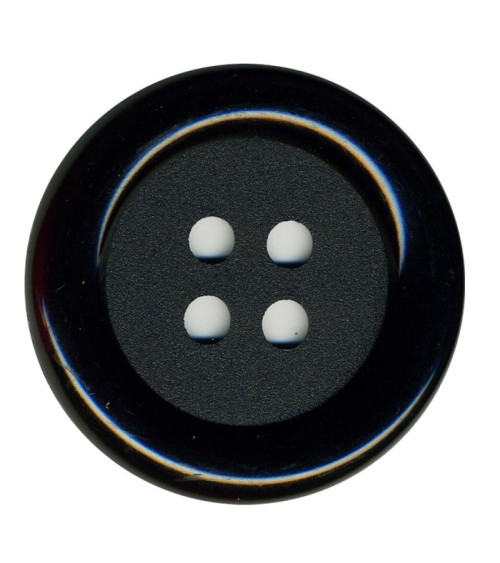 Black Clown Button