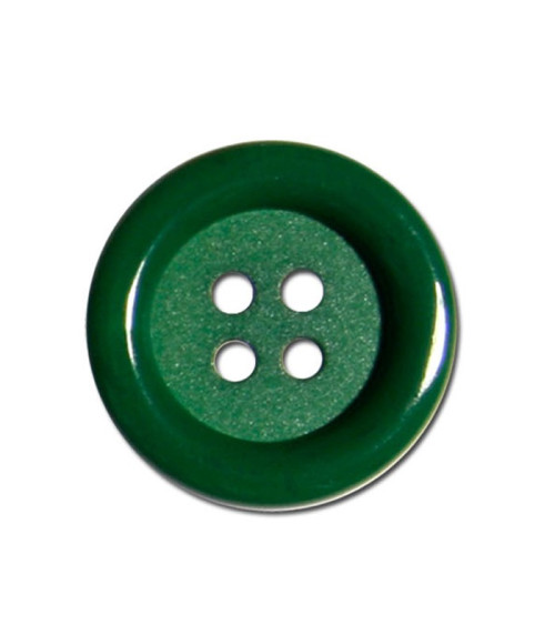 Clown Button in Fir Green