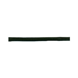 Bobine 50m queue de rat tubulaire polyester 5mm Vert Bouteille