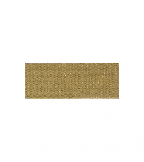 Film 20m metal strap 30mm Linen/Gold