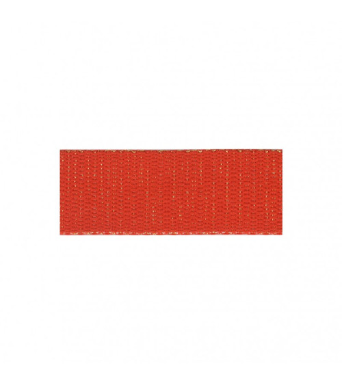 Film 20m metal strap 30mm Red/Gold