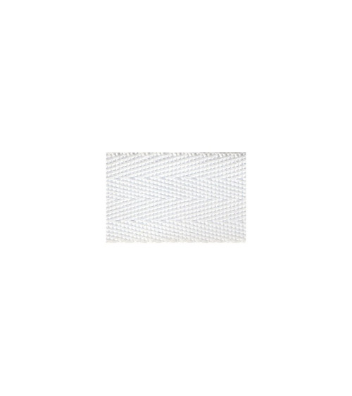 Film 20m polypropylene strap 25mm White