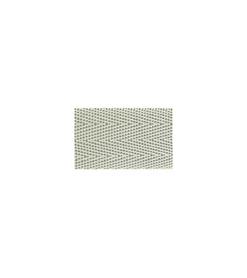 Film 20m polypropylene strap 25mm Light Grey