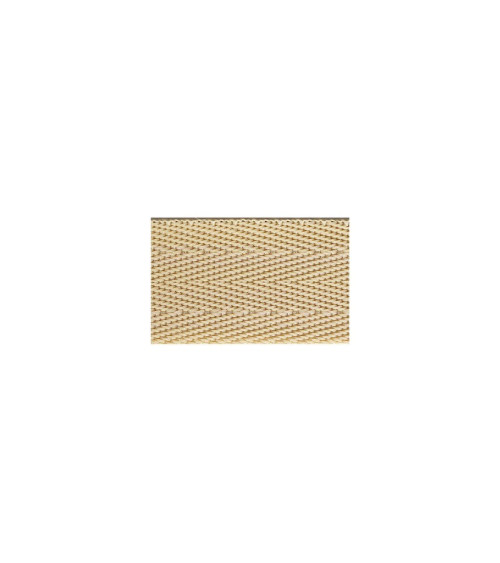 Film 20m polypropylene strap 25mm Beige