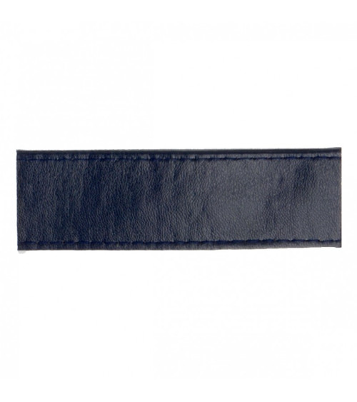 Floppy disk 15m faux leather strap 10mm Navy blue