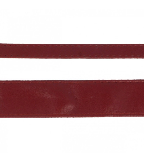 Floppy disk 15m faux leather strap 10mm Burgundy