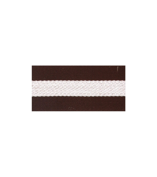 Film 10m two-tone strap 30mm Dark Brown