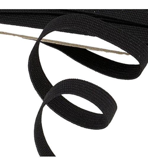 3mm black soft elastic