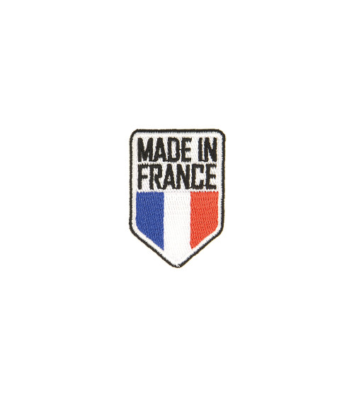 Iron-on patch made in France made in France 3.2cm x 4.8cm