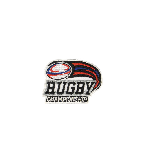 Tricolor rugby iron-on badge 5x5cm