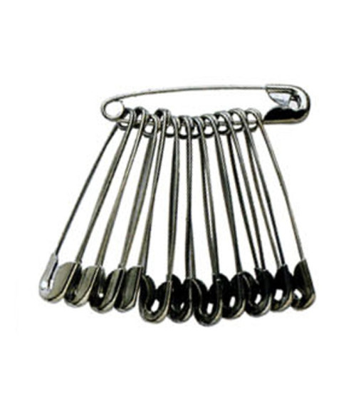 50 grams of 30mm steel safety pins